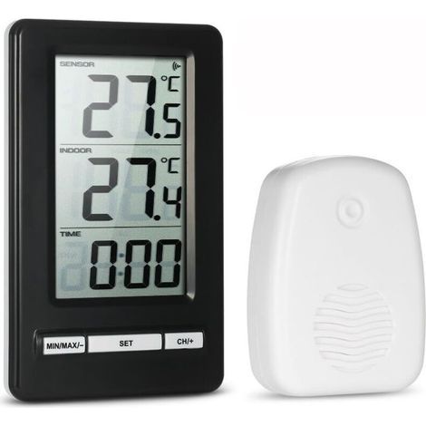 Innen- Und Außenthermometer Mit Lcd-anzeige Ohne Temperaturmessung