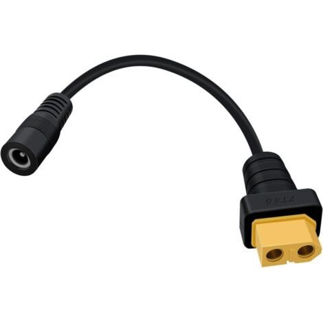 Xt60 Auf Dc 5,5 X 25 Mm Stecker Dc Auf Xt60 Adapterkabel Für Ts100, Solarbatterieladung 30 Cm (dc-buchse, Xt60-buchse)