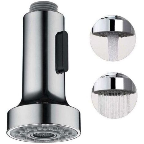 Spray Für Küchenarmatur, 2 Modi, Sprühkopf, Küchenarmatur-spray, Ersatzspray Für Versenkbare Küchenarmatur, Chrom, G1/2".