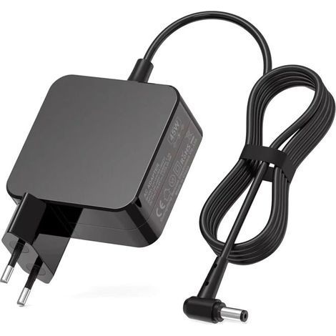 Tragbares Ladegerät 45 W 19 V 2,37 A – Kabel 2,4 M – Schnittstelle 4,0 X 1,35 Mm – Kompatibel Mit Asus Vivobook Und Zenbook – Ux303u
