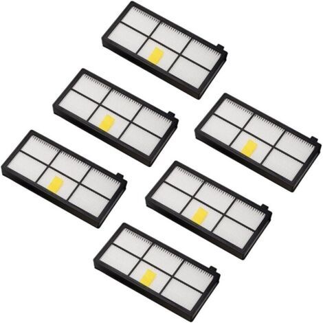 Ersatzfilter Für Irobot Roomba Serie 800 Und 900 980 966 960 865 870 875 876 Ersatzteile, 6