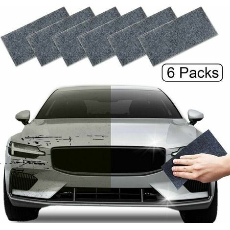 6er-pack Nano Sparkle Cloth Car Scratch Recloth Nano Magic Cloth Für Das Auto