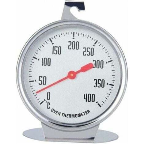 Ofen-kochthermometer, Temperaturanzeige, Sofort Ablesbares Thermometer, Edelstahlsonde Mit Haken – 7 X 9 Cm