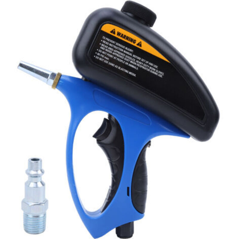 Kit De Pistolet De Sablage Tête De Pistolet De Sablage Avec Poignée Antidérapante