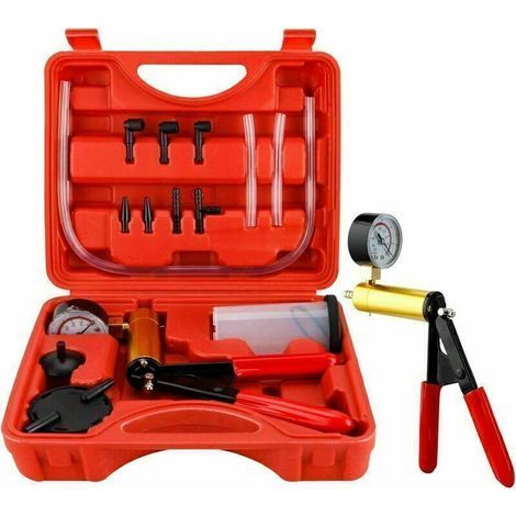 Entlüfter-entlüftungskit, Pumpen-entlüfter-kit Zum Testen Des Motorrads, Drucktest Mit Transportbeutel.