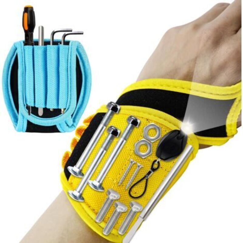2er-pack Magnetische Handgelenkschlaufe Für Befestigungsschrauben, Nagelbohrer, Strumpffüller Für Männer, Magnetische Handgelenkwerkzeuge, Gürtelhalter, Coole Gadgets Für Männer