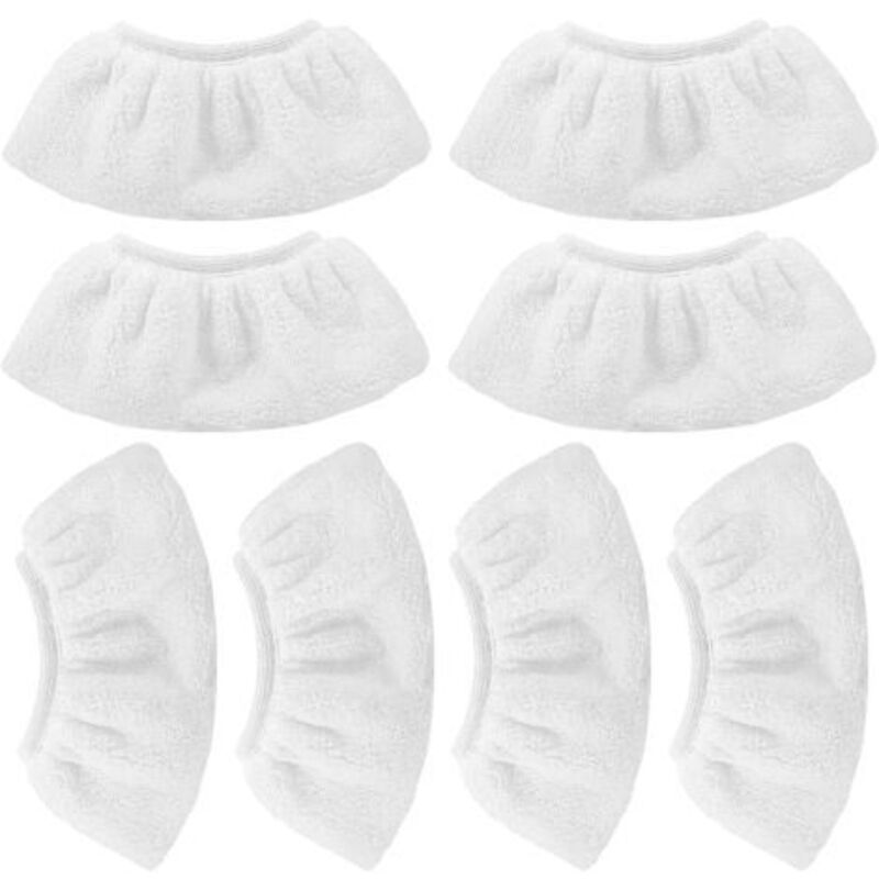Pr 8 Stück Mikrofasertücher Für Kärcher, Tücher Für Handdüsenzubehör Für Dampfreiniger Sc 1, 2, 3, 4, 5