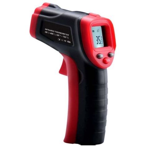 Infrarot-thermometer, -50 °c 600 °c (-58 °f 1112 °f) Kontaktloses Laser-thermometer Mit Einstellbarer Strahlung, Thermometer Für Küche/pizza/grill/industrie (nicht Für Menschen)