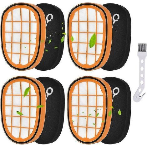Set Mit 4 Filtern Für Philips Speedpro Max Aqua Fc6812 Und Fc6813