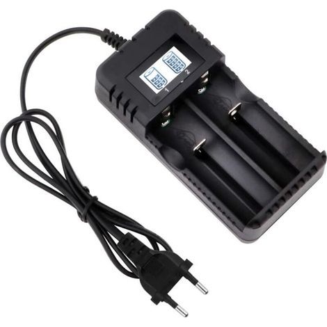 18650 Universelles, Schnelles, Intelligentes Batterieladegerät Für 2 Monate Mit Lcd-kompatiblem Bildschirm Und Einer Vielzahl Von Li-ion-batterien 3,7 V 266