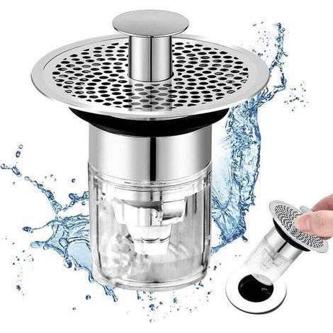 Universeller Lavabo-boden, Pop-up-waschbecken, Lavabo-boden Mit Anti-falten-krepp, Universeller Lavabo-boden Mit Magnetventil 34–38 Mm