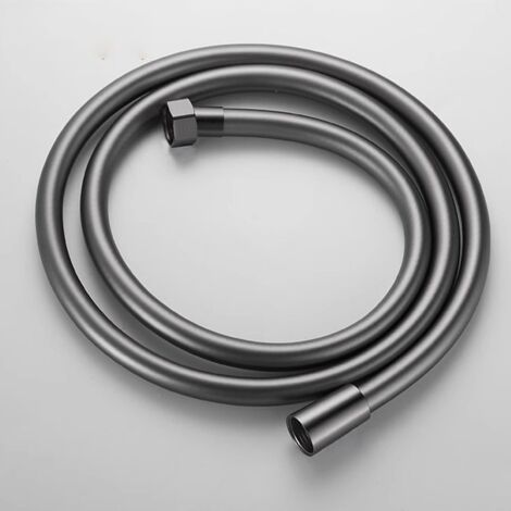 2 M Grauer Flexibler Pvc-brauseschlauch Für Badezimmer-handbrause