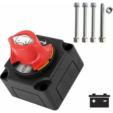 Batterie-isolator 12–48 V – Coupe/batterie-trennung – Unterbrechung Der Verbindung Für Boote, Autos, Kleine Yachten, Camping-autos, Wohnmobile, Camping-autos, Nutzfahrzeuge