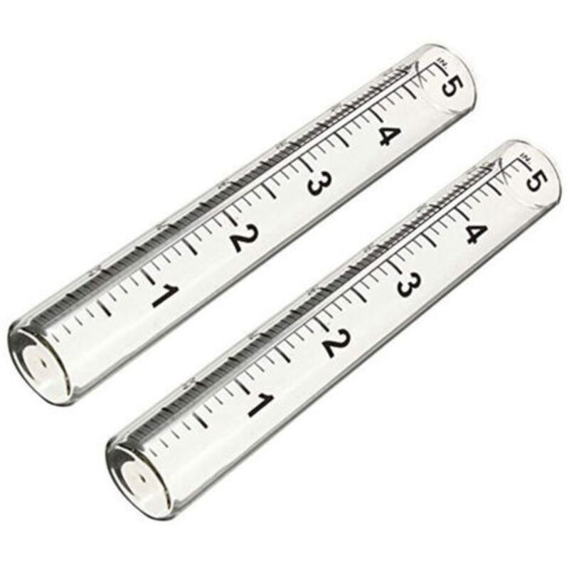 Ersatz-regenmesser Aus Glasrohr Für Den Tisch, Stehend, Frosch-regenmesser, Für Den Außenbereich, Metall-regenmesser-perlen Für Garten, Hof, Terrasse, Weg