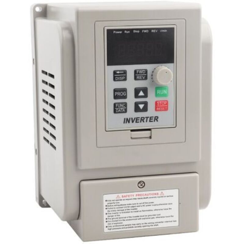 Frequenzvariator 220 V, 4 Kw – Einphasiger, Dreiphasiger Betriebsregler – Anti-trébuchement-leistung Und Geringe Belastung – Für Wechselstrommotor