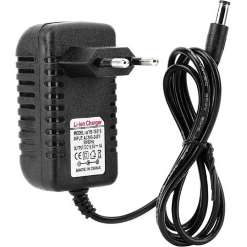 16,8 V 1 A Universal-ladegerät – Li-ion-netzteil Mit Überspannungsschutz – Eu-stecker Für Kompatible Geräte