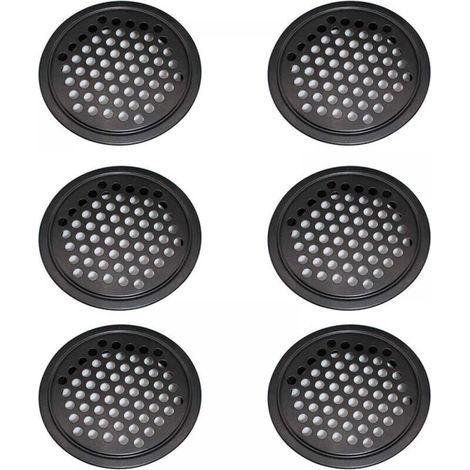 Lüftungsschlitze Aus Edelstahl, Lüftungsschlitze Für Schränke – 65 Mm Runde Lüftungsschlitze.