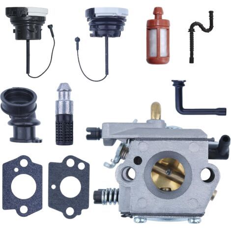 Wt-194 Metallvergaser Für Stihl 024 026 Ms240 Ms260 Ms240 260 Walbro Wt-194 1121 120 0611 Mit Kraftstofftankdeckeln Vergaser Ansaugölrohr Kraftstofffilter