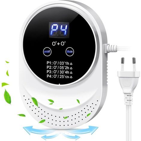 Ozongenerator, Luftreiniger, Generator Für Negative Ionen, Sterilisator Für Geräte, Ionisator Für Räume, Badezimmer, Küche, Haustiere, Formaldehyd, Geruch, Auto