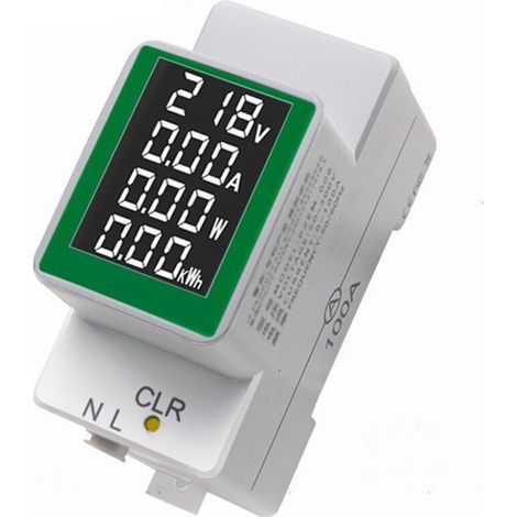 Spannungs- Und Multifunktions-rechner Mit Anzeige Der Ac-wechselstromzahl Ac50-300v/100a, Wattmeter-tester