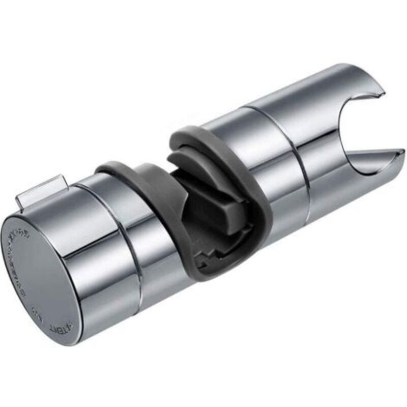 Austauschbare Handbrausehalterung, Duschkopfhalter, Verstellbarer Durchmesser 18–25 Mm, Abs-chrom – 2 Stück