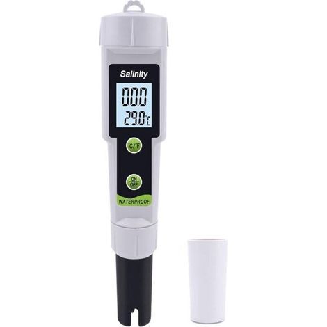 Testeur De Salinité Piscine Stylo Numérique 0-199,9 Ppt Mesure Eau De Mer Et Eau Salée