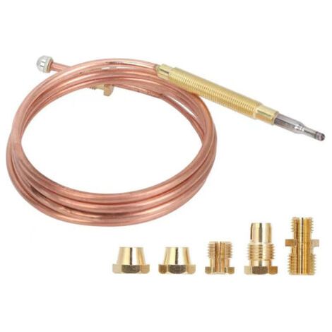 Sjqka – Universelles Thermoelement Für Warmwasserbereiter Und Gasofen – Länge 90 Cm – Präzise Temperaturerkennung – Hochwertiges Metall