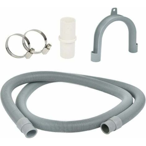 Ablaufschlauch-verlängerung Für Waschmaschinenschlauch, 1,5 M Universal-ablaufschlauch-verlängerungsschlauch, Gerader Anschluss, Waschmaschinen-verlängerungsset, 20 Mm Innenstärke)