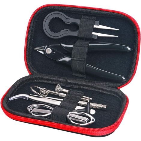 Diy-werkzeugtasche, 9-teiliges Verpackungsset Für Spulenvorrichtungen Aus Edelstahl, Mini-kleinformat, Komplette Werkzeuge Und Zubehör – Zum Selbstverpacken Für Den Haushalt