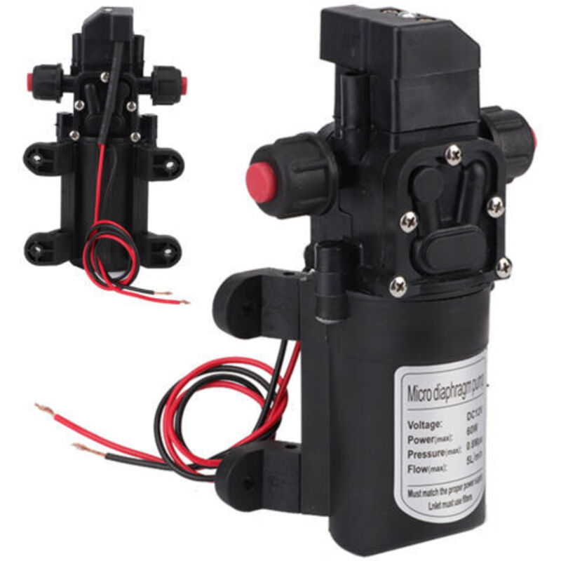 Pumpe Mit Hohem Druck 12 V, 60 W – Verbrauch 5 L/min – Druck 116 Psi – Aufstieg 50 M – Für Boot Und Wohnmobil