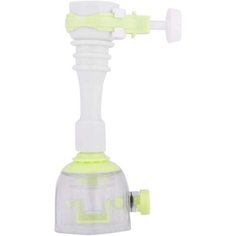 Küchenarmatur-verlängerung, Küchenarmaturkopf, 360 Drehbar, Wassersparend, Für Küchenspüle, Wasserhahn-filterverlängerung (13 Cm, Grün)