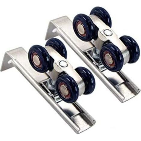 2 Stück 70 X 14 X 38 Mm Schiebetür-schrankrolle – Schiebetür-hardware, Schiebeprofil, Aluminiumlegierung Für Innenräume, Durchgangstüren, Holz, Schiebetüren