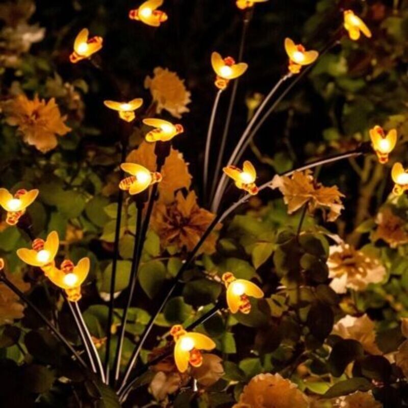 Solarleuchten Im Garten, Solarleuchten In Form Von Außensolaren, Außensolarleuchten Für Die Dekoration Von Gärten, Terrassen Und Anderen Räumen. (4er-pack)