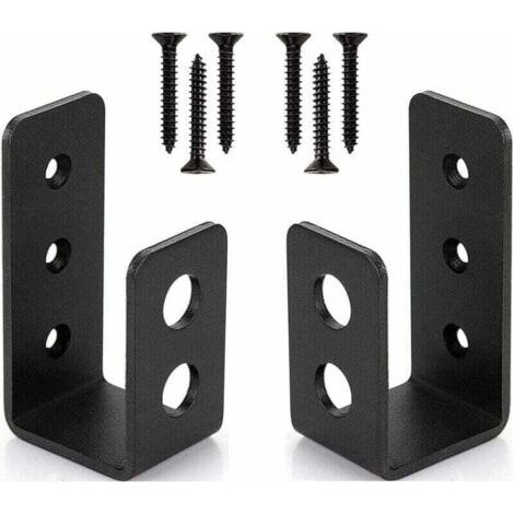 Paket Mit 2 Robusten Türstützen Für 2x4-türen, Xu, Sicherheitsstange In U-form