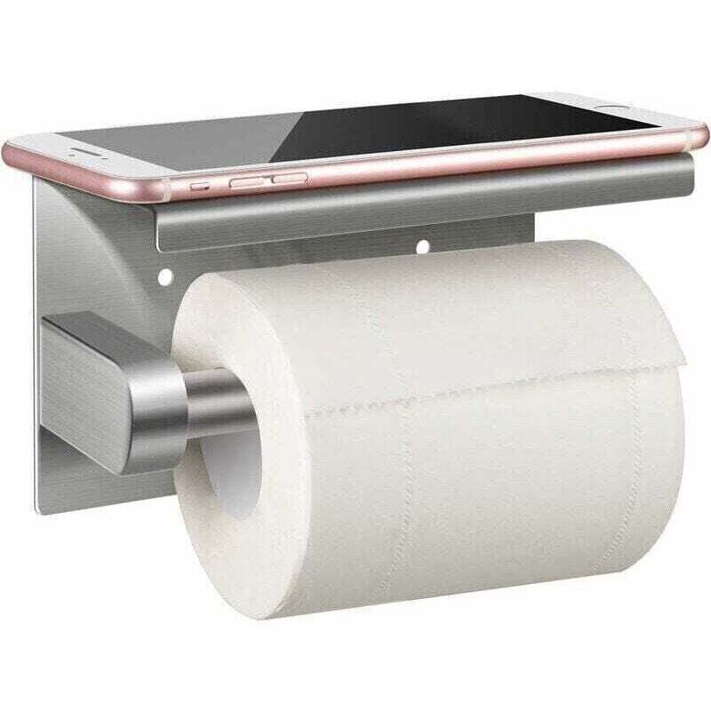 Porte Papier Toilette 304, Porte Rouleau Papier Toiletten Ohne Perage Derouleur Papier Wc Wandgemälde, Acier Inoxidable
