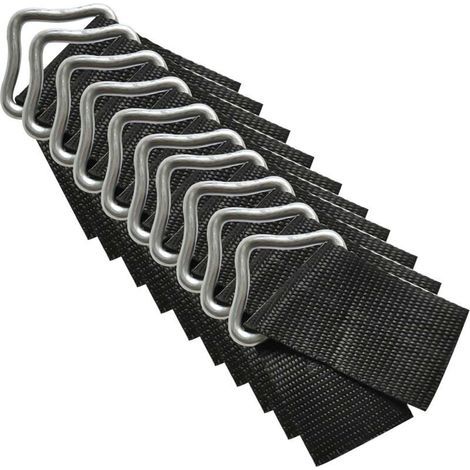 Trampolin-dreiecksschnalle, 10 Stück Dreieckringe V-ringe Schnalle, Hoch Erosionsbeständige Metall-dreiecksschnalle Für Die Reparatur Von Trampolin-ersatzteilen