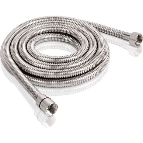 Flexibler Duschkopf, 2 M, Aus Rostfreiem Edelstahl, Anti-torsion- Und Anti-pliure-duschkopf, G1/2