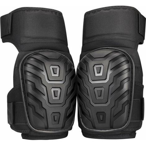 Genouillères Professionelles Für Die Arbeit, Mit Coussin Aus Robustem Gel Und Anti-drapants, Regelbar, Parfaites