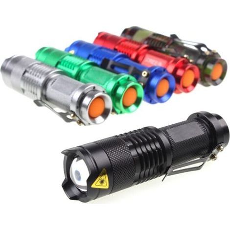 (vert) Taschenlampe, Tragbare Taschenlampe, Camping-leuchte, Stift-clip-leuchte