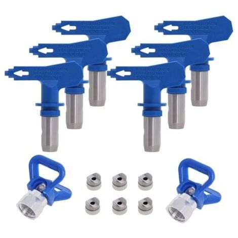 Airless-wendesprühdüse, 2x Düsensitzschutz, Airless-düsenzubehör Für Hochdruck-farbspritzpistole (typ 211, 315, 417, 517, 515, 523),