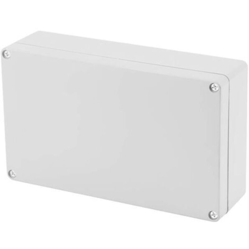Wasserdichter Anschlusskasten 200 X 120 X 56 Mm – Flammhemmendes Abs – Ip65 Staub- Und Stoßfest – Für Installationen Im Freien