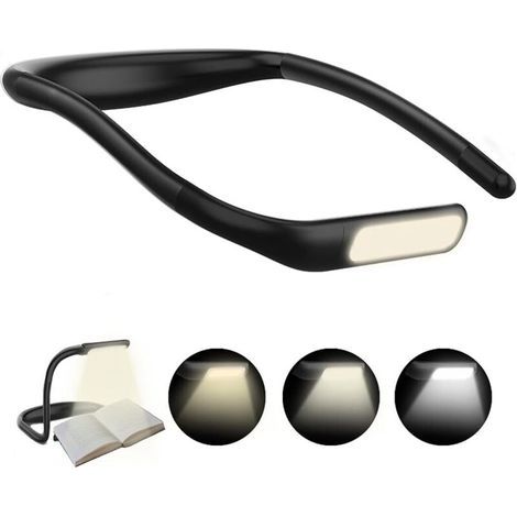 Akku-led-lampe, Wiederaufladbar, Biegsame Led-bürolampe, 1800 Mah, Progressive Abstufung Und 3 Farbmodi, 270°-drehung, Ideal Für A-linie Und Trikot