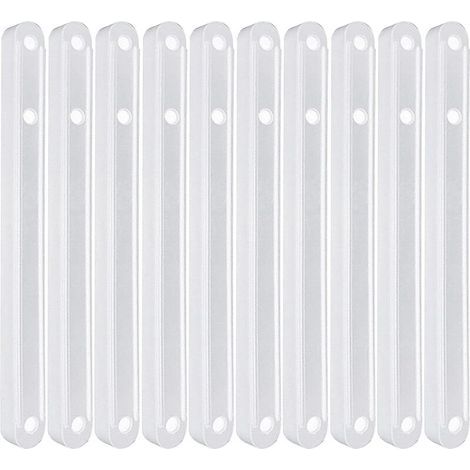 – Set Mit 5 Kunststoff-schubladenschienen 180 Mm – Erweiterbarer Schubladen-organizer – Strapazierfähiges Pp-material – Einfache Und Leise Installation