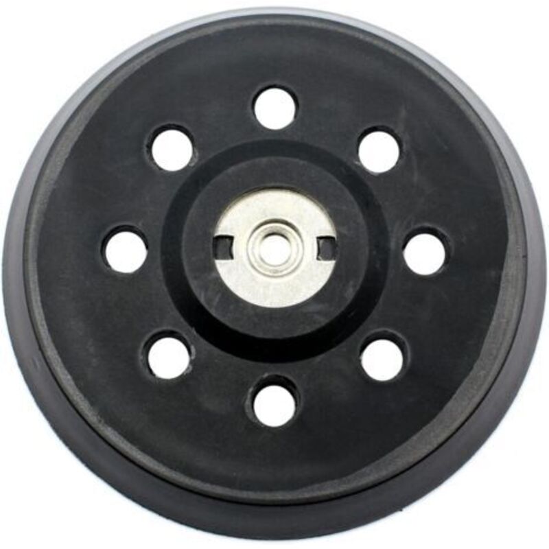 125-mm-schleifpad – 8 Löcher – Mittelharte Oberfläche Für Flache Und Gewölbte Oberflächen – Kompatibel Mit Metabo Sxe 325/425/425 Turbotec-schleifmaschinen – 631220000