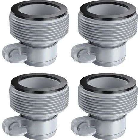 4er-pack B-pool-schlauchadapter, B-pool-schlauchverbinder, Schlauch-umrüstsatz Für Intex-filterpumpe, 1,5-zoll-schlauch, Salzwassersystem, Pool-zubehör