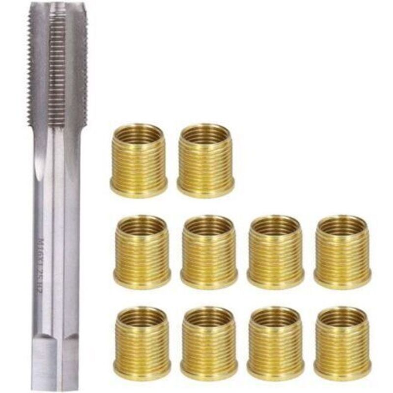 Werkzeuge Zum Reparieren Von Bohrfeile, Motor Mit Essence-einsätzen Aus Metall M14 X 1,25 Und Kit M16 X 1,25