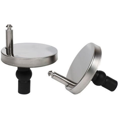2-teiliges Scharnierschrauben-set Aus Edelstahl Und Gummi-ersatzteilen Für Die Befestigung Von Wc-toilettensitzabdeckungen In Silber, Lilaris, Sunny