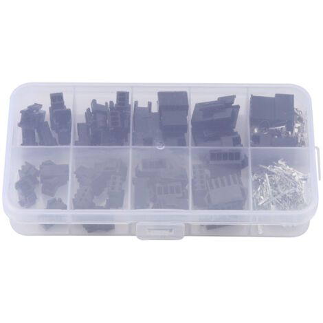 200pcs Sm Stecker Stecker 2/3/4/5pin Männlich Weiblich Draht Jumper Pin Header Stecker Gehäuse Kit, Dubuns
