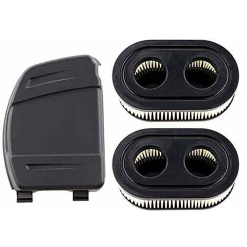 Zvd- 2er-set Luftfilter Mit Luftfilterabdeckung Für Briggs & Stratton 550e, 575ex, 575is, 625exi, 650exi, 675exi, 675is Motoren, Ersetzt Teile 594106, 798339, 798452, 59326