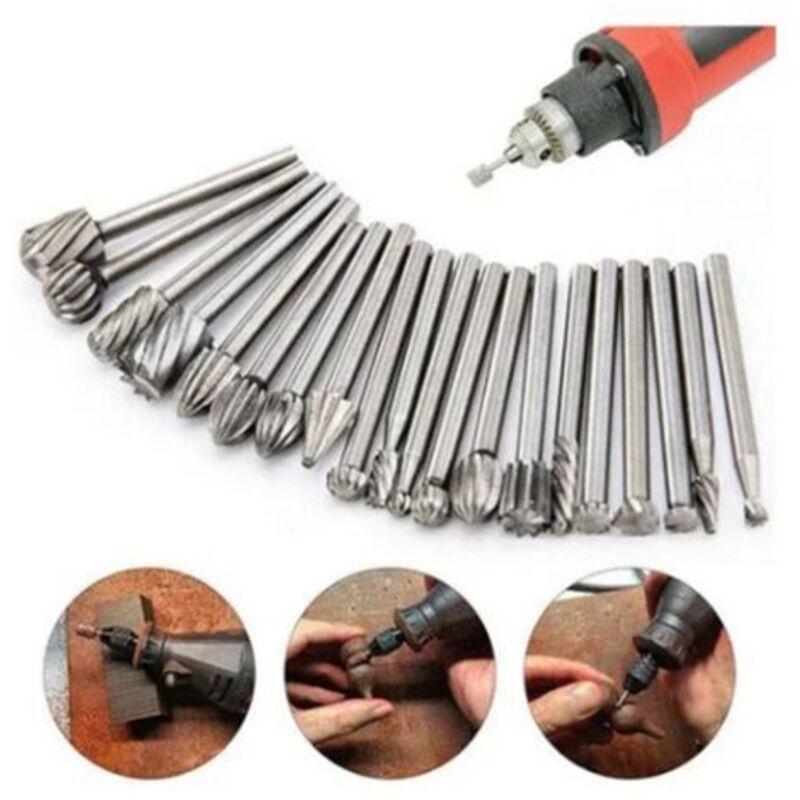 Satz Mit 20 Schnellarbeitsstahl-rollschneidern 1/8'' (3 Mm) – Für Hartholz Und Kunststoff – Sauberer Und Präziser Schnitt – Dremel-kompatibel – 20 Stück